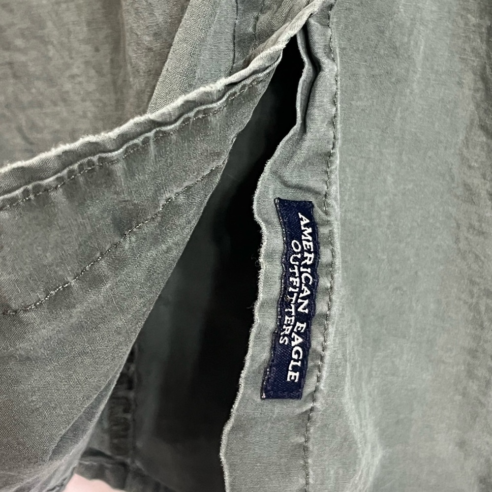 Vintage American Eagle Youth Medium Button-Up - Picture 5 of 6